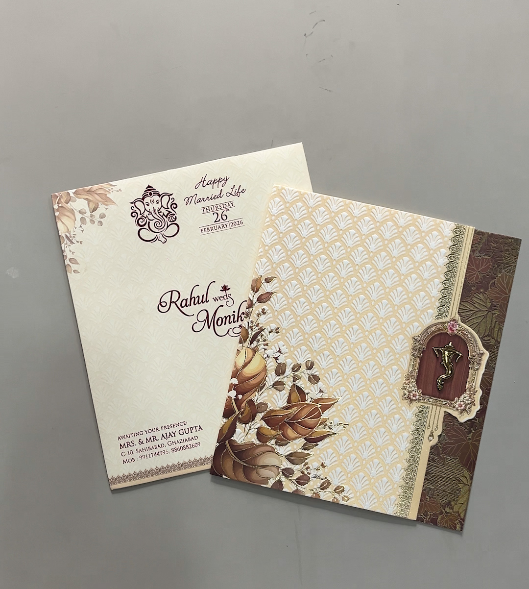 Wedding Card 3235